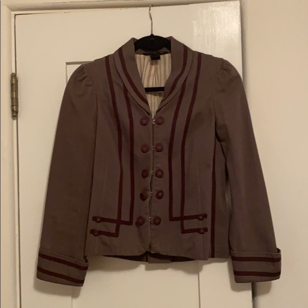 Marc Jacobs Brown Band Blazer